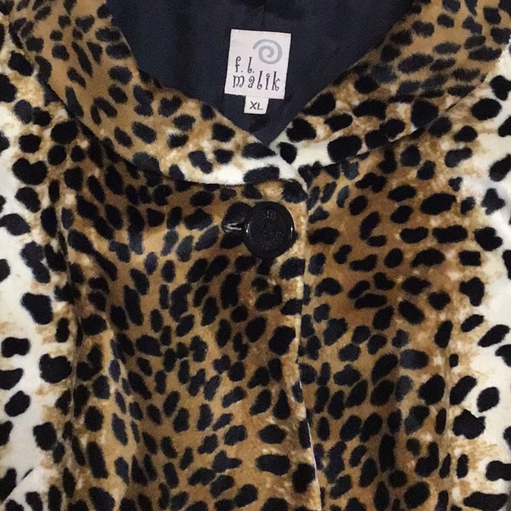 FL MALIK ANIMAL PRINT JACKET XL - Picture 5 of 11